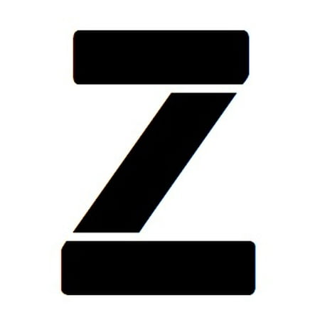 18x24 Large Letter Stencil From 4 Ply Mat Board Letter Z
