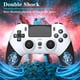 thumbnail image 5 of [Blanco] Controlador Juegos Inalámbrico Hall Rocker PS4 Con Función Somatosensorial Giroscopio Ejes Programación Macro [T48], 5 of 9