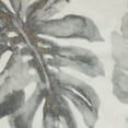 thumbnail image 4 of Habitat Alba Sheer Botanical Leaf Design Touch of Nature to Your Home or Office Grommet Curtain Panel 52" x 84" Taupe, 4 of 5