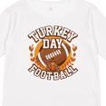 thumbnail image 4 of Inktastic Thanksgiving Football Turkey Day Boys or Girls Long Sleeve Toddler T-Shirt, 4 of 5