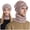 Pink, variant on Outdoor Travel Essentials Accessories Beanie Hats for Women and Men Winter Knitted Fleece Windproof Hood Scarf Coif Winter Knit Hat Warm Hats