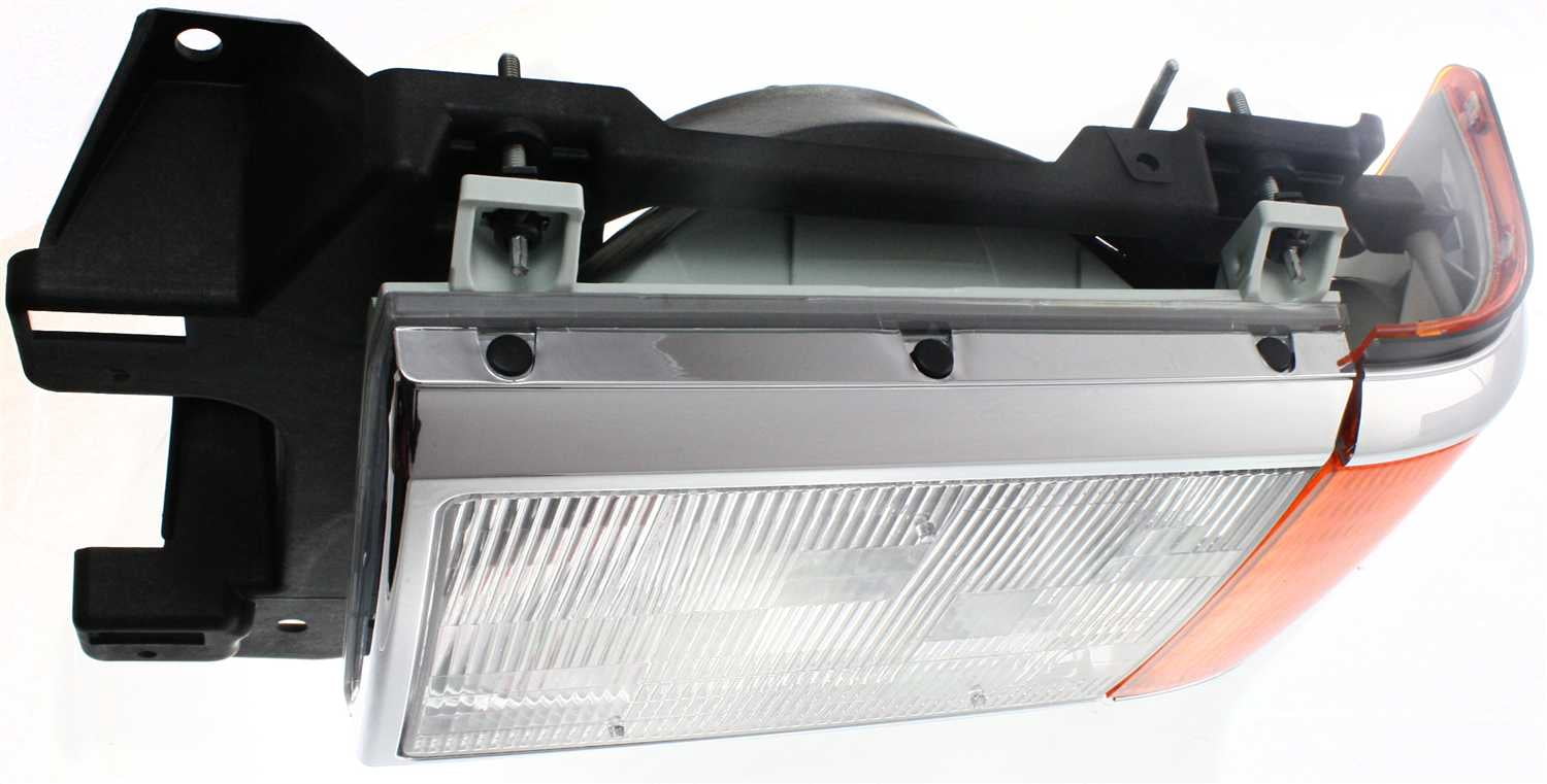 Headlight Compatible With 1987-1991 Ford F-250 Bronco Left Driver Halogen With bulb(s)