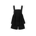 thumbnail image 2 of xiaxaixu Ensemble Pyjama 2 Pièces pour Femmes Débardeurs et Shorts Sans Manches à Pois Suisses, 2 of 4