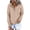 Khaki, variant on IROINNID Hoodie for Women Hooded Solid Color Pullover Long Sleeve Casual Basic Fall Tops,Gray