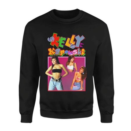 KELLY KAPOWSKI Sweatshirt , Throwback Funny Cartoon Sweatshirt