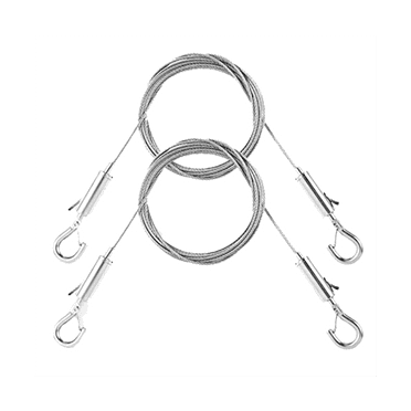 2PCS Adjustable Picture Hanging Wire Kit,1MX1.5Mm Cables Rope
