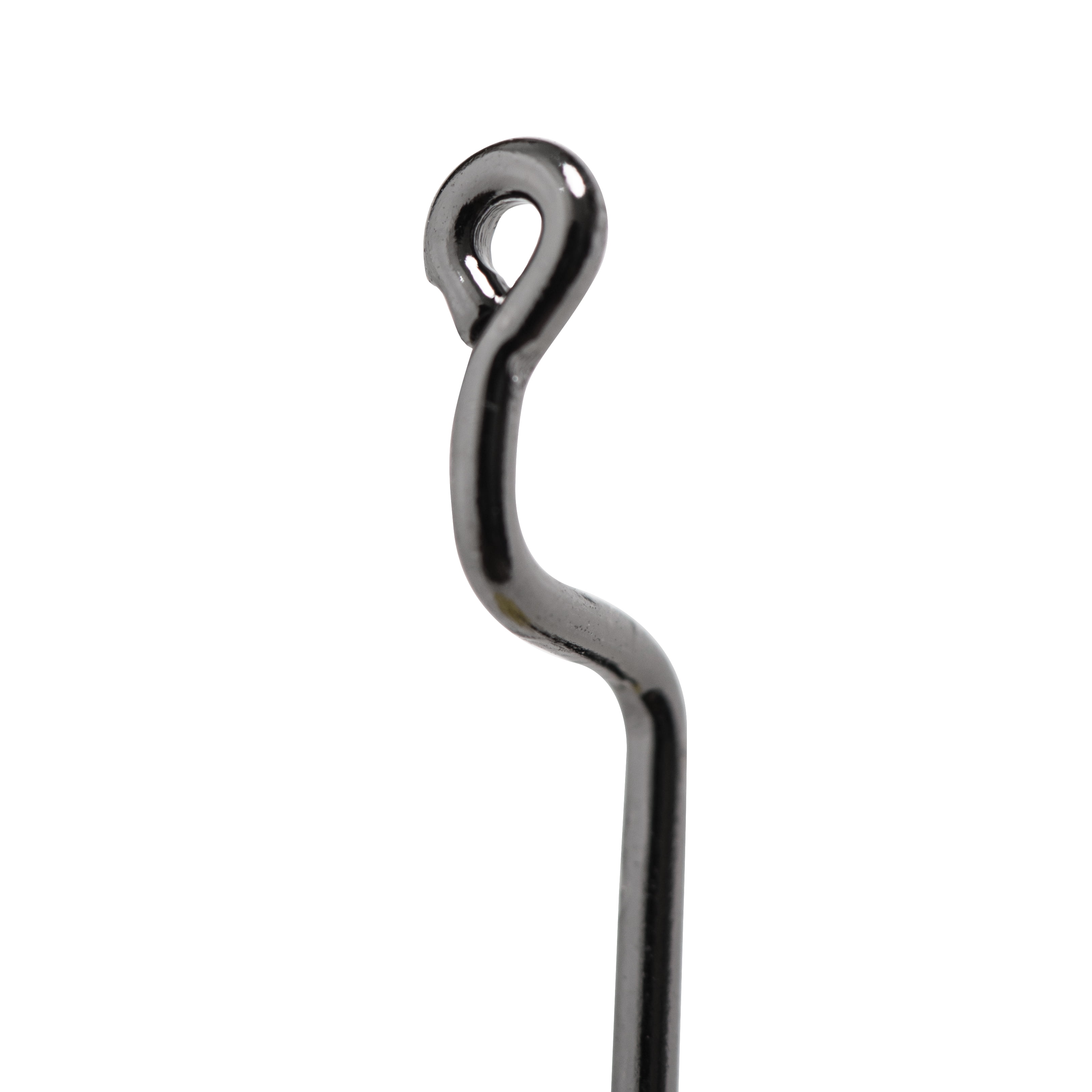 Mustad Offset Sproat Worm Hook (Black Nickel) - Size: 3/0 5pc