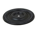 thumbnail image 2 of GlideRite 2.5-inch Matte Black Round Back Plates (Pack of 10 or 25) Matte Black - Pack of 25, 2 of 3