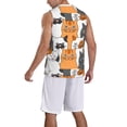 thumbnail image 5 of Easygdp Funny Cats Men's Mesh Basketball Jersey Quick Drying Sleeveless Shirts Fitted Muscle Tank Tops Sport Round Neck T-Shirt - Medium, 5 of 9