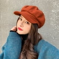 thumbnail image 6 of Happy Date Women Beret Newsboy Hat French Wool Cap Classic Autumn Spring Winter Hats, 6 of 8