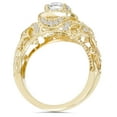thumbnail image 4 of Pompeii Emery 1.00Ct Vintage Diamond Engagement 14K Yellow Gold (H/I,I1), 4 of 4