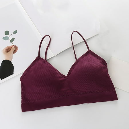 

Rbaofujie Women S Comfort Workout Sports Bra Low-Impact Activity Sleep Bras