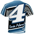 thumbnail image 3 of Men's Stewart-Haas Racing Team Collection White Kevin Harvick Sublimated Speedster T-Shirt, 3 of 3