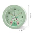 thumbnail image 2 of Despertador Para Niños, Despertador Sin Tictac Con Luz Nocturna, Fuente De Alimentación De Batería Portátil, Despertador De Viaje, Despertador De Dormitorio Muyoka Hogar, 2 of 7