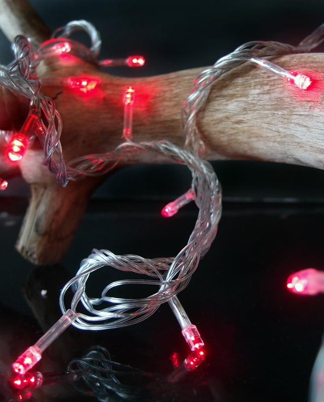 Fantado 100 Indoor Dry Outdoor Red Led Mini String Lights 28ft Led Mini String Lights 28ft