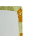 thumbnail image 3 of Ambesonne Floral Fitted Sheet, Retro Graphic Flowers, Queen Size, Pale Green Orange, 3 of 3