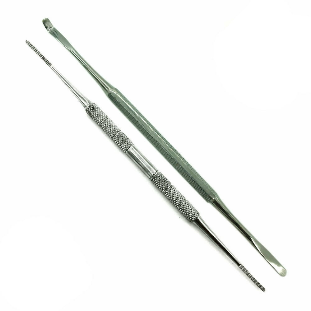 2 PC RUST FREE DUAL SIDED NAIL FILE & INGROWN TOE NAIL LIFTER