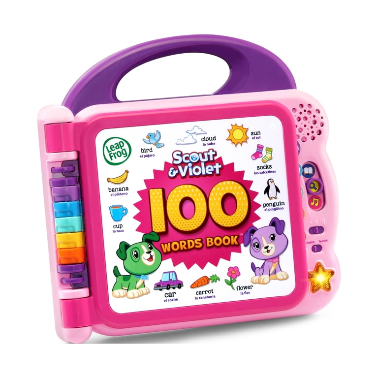 LeapFrog Learning Friends 100 Words Interactive Sounds Book, Pink LeapFrog Learning Friends 100 Words Interactive Sounds Book, Pink