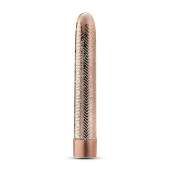 Eden Gold Slim Vibrator with 10 Vibration Modes and Magnetic USB Charging, Waterproof ABS, 7 Inch