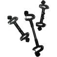 thumbnail image 1 of KAIYANG Conectores para cochecitos, 3 piezas, conector ajustable para cochecitos, conector para fijación de cochecitos (negro, 20 x 9 cm), 1 of 5