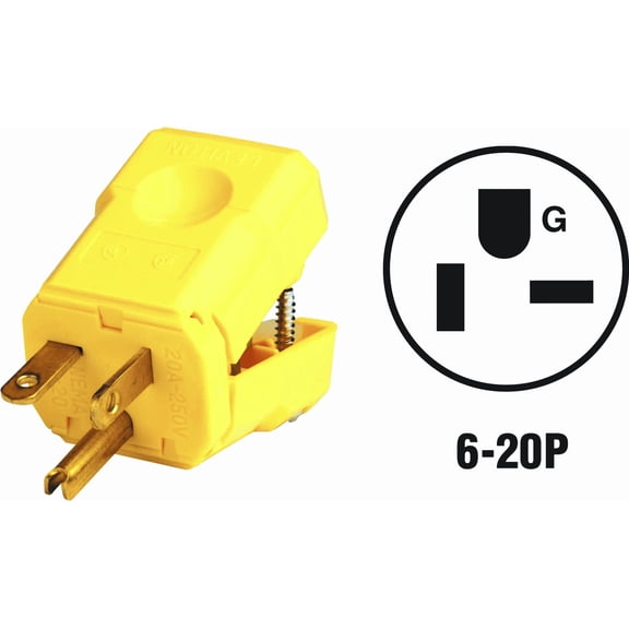 Leviton 081 Cord & Plug — UL Listed for US Residential Electrical Code Compliance, Drop-in NEC-Standard Wiring