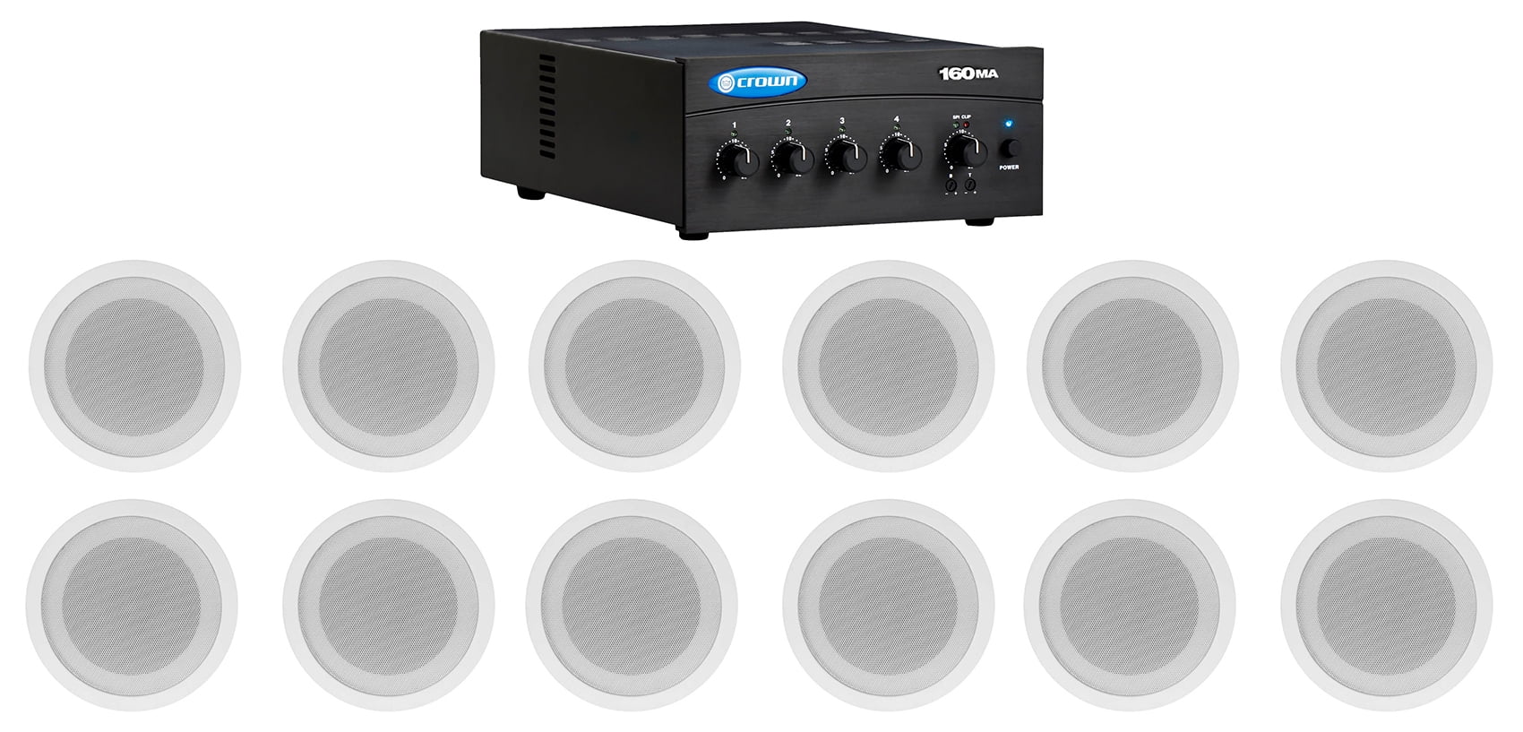 MUSIC BOX SOUND SYSTEM 50 watt MATCHING Speaker OMNI 2 ICE CREAM TRUCK 