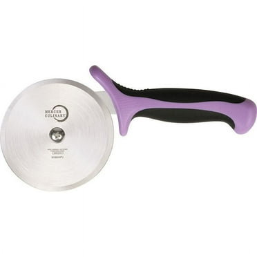 Mercer Culinary M18604PU Millennia 4 Purple Pizza Cutter"