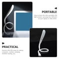 thumbnail image 4 of Lámpara USB regulable para portátil, luz LED enchufable, protección ocular, escritorio, teclado, ordenador, viajes, color blanco, 4 of 6