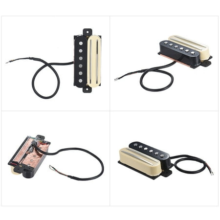 Electric Guitar Dual Rail Humbucker Humbucking & Single Coil Pickup for ST for Gibson Epiphone Les (Best Pickups For Epiphone Les Paul)