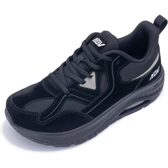 AOV GREEN LEAF Wide Toe Box Shoes Women Arch Support Walking Shoes for Plantar Fasciitis Orthotic Tennis Sneakers US 6-11