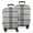 Black Gray And, variant on Black Beige Chevron Pattern Luggage Cover Fashion Suitcase Cover Baggage Covers Fit 25-28 Inch Luggage (Go Travel)