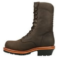 thumbnail image 3 of Chippewa Men's Thunderstruck 10" Waterproof Insulated Lace-Up Work Logger Brown 10 EE  US, 3 of 5