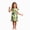 N202-Green, variant on NOLDARES Girls Nightgowns Soft Sleepwear Nightdress Flutter Sleeve Halloween Ghost Print Pajamas(N202-Red)