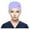 Blue, variant on Scrub Cap With Buttons Bouffant print Hat With Sweatband for Womens and Mens Pink One Size