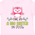 thumbnail image 4 of Inktastic Owl Be a Big Sister in 2026 Girls Toddler T-Shirt, 4 of 5