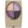 L'Oreal Paris Studio Secrets Eye Shadow Quads #514 Very Violet (Gold Case)