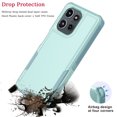thumbnail image 4 of For Moto G Power 5G 2025 Case ,Sturdy Phone Case for Motorola Moto G Power 5G 2025, Tekcoo Shockproof Protection Heavy Duty Armor Hard Plastic & Rubber Rugged Bumper 2-in-1 Case Cover - Mint, 4 of 11