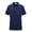 Blue, variant on Men Polo Shirt Button Up V Neck Big and Tall Classic Striped T-Shirts Stretch Comfy Oversized Casual Polo Tops
