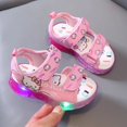thumbnail image 5 of NOVEDAD DE VERANO 20224, sandalias con luz Led para niñas, bonitos zapatos informales de Hello Kitty para niños, zapatos antideslizantes de playa para niños, zapatos para exteriores, 5 of 5
