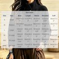 thumbnail image 6 of uublik Trench Coat Women Black Button Down Collared Short Jacket Trendy Clothes, 6 of 6