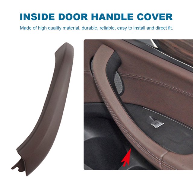 Embellecedor del panel de la cubierta de la manija de la puerta interior del coche para BMW X3 G08 18-21 (Moka izquierdo)