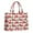 Red Christmas Car, variant on Large Capacity Tote Bag,Pink Christmas Snowman Pattern Handbag Fashion Luxury Tote Bag,15.7"x13"x 5.1" Inches,Laptop Compatible