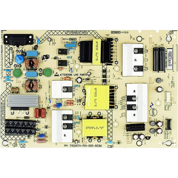 Power Supply Board ADTVH4020AAW 715G9174-P01-000-003M for Vizio D65-F1 LTCUWSLU,LTCWWSKU,LTCWWSLU,LTMUWSLU