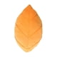 thumbnail image 5 of Cojín decorativo con diseño de hojas, estética y de felpa, con forma de planta 3D. Naranja S, 5 of 9
