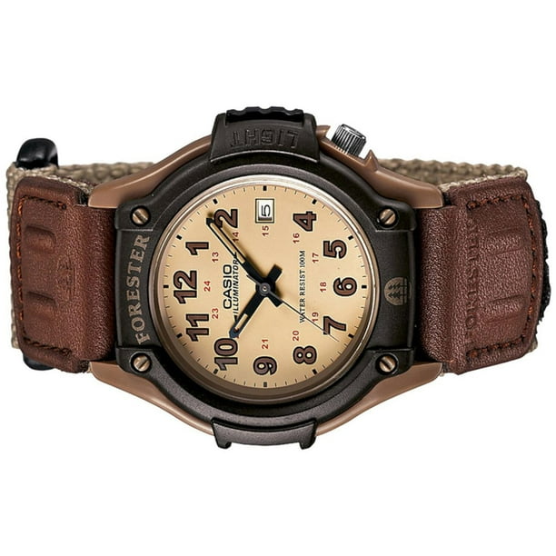 Reloj CASIO FT 500WC 5BVCF FORESTER Illuminator Cafe marron 42 mm Casio Casio Walmart en linea