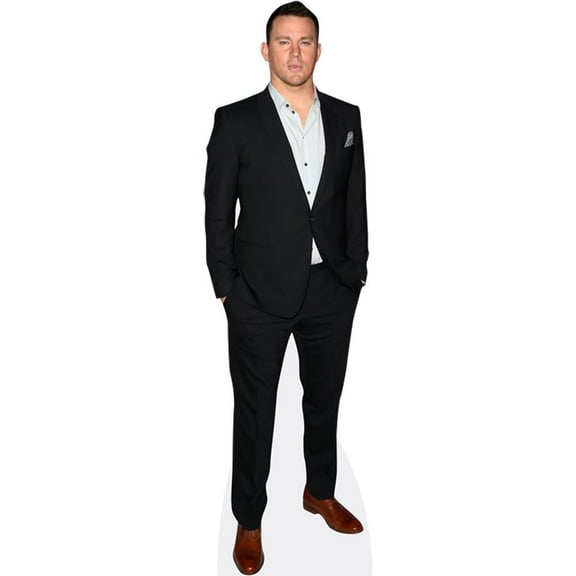 Channing Tatum (Black) Lifesize Cardboard Cutout Standee