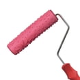 thumbnail image 4 of Cepillo de rodillo de pintura en relieve de 7 "DIY con mango para pared EG060T Zulema Rodillo de pintura DIY de la pared, 4 of 7