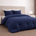 thumbnail image 1 of ALVANA Set de Edredón 3 Piezas Acolchado Extra Grande Hipoalergénico Relleno Suave de Microfibra Down Alternative Ideal para Todo el Año Uso como Edredón o para Funda Duvet, 1 of 6