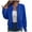 Blue, variant on Mrat Womens Long Sleeve Zip up Sweatshirts Jackets Full Zipper Lightweight Jacket Casual Loose Outwear Coat Hoodies Zip Ups Lady S-33 White XL