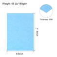 thumbnail image 2 of 100uds Cuero Textura Papel Encuadernación Cubiertas, Encuadernación Presentación Cubiertas para Negocio Documentos, 8.5x11 Pulgadas, 8 Mil 65 Lb, Azul, Sin Perforar, 2 of 7